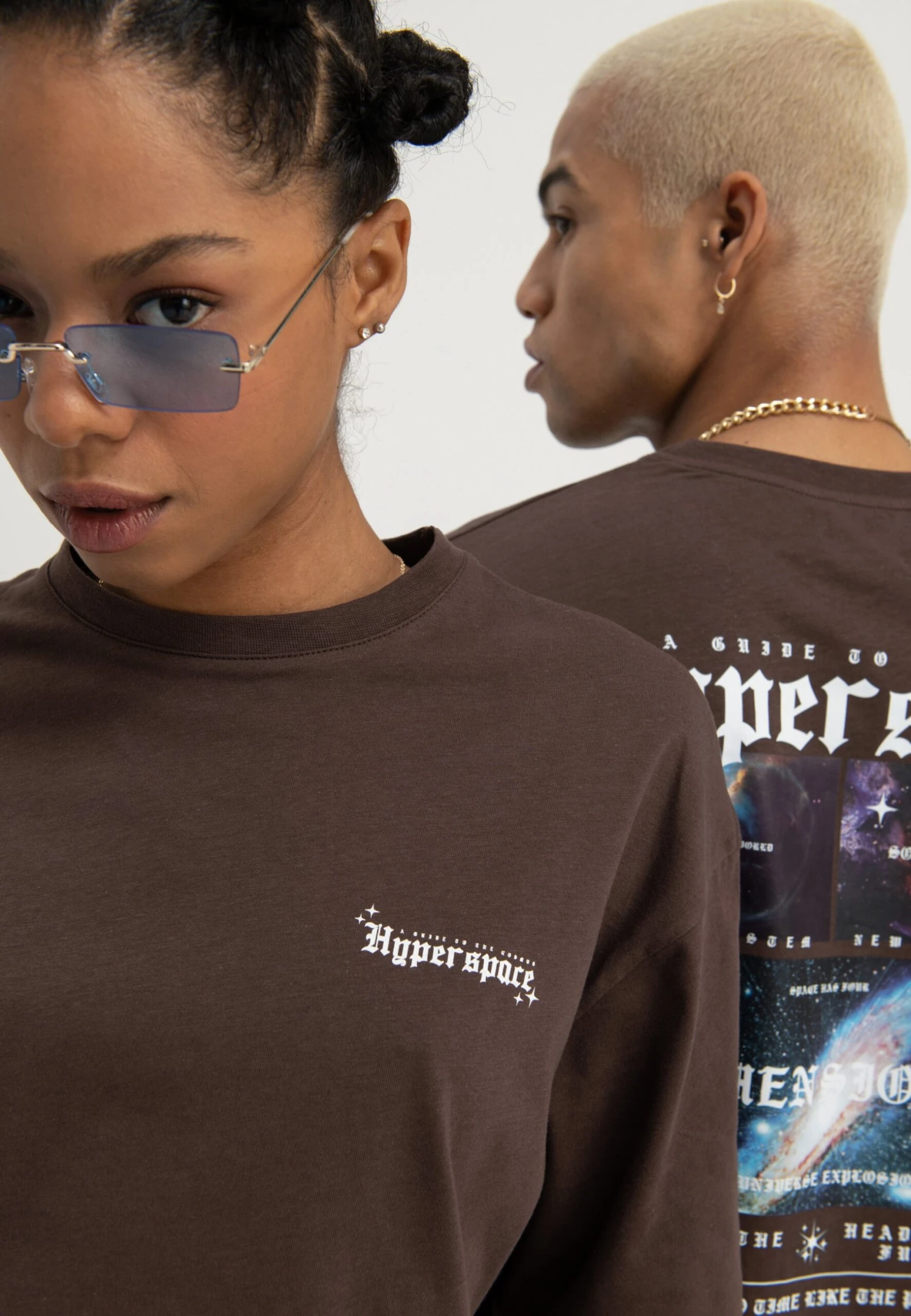 YOURTURN Unisex - T-Shirt Imprimé - Brown 6 YOURTURN Unisex - T-Shirt Imprimé - Brown – Image 4