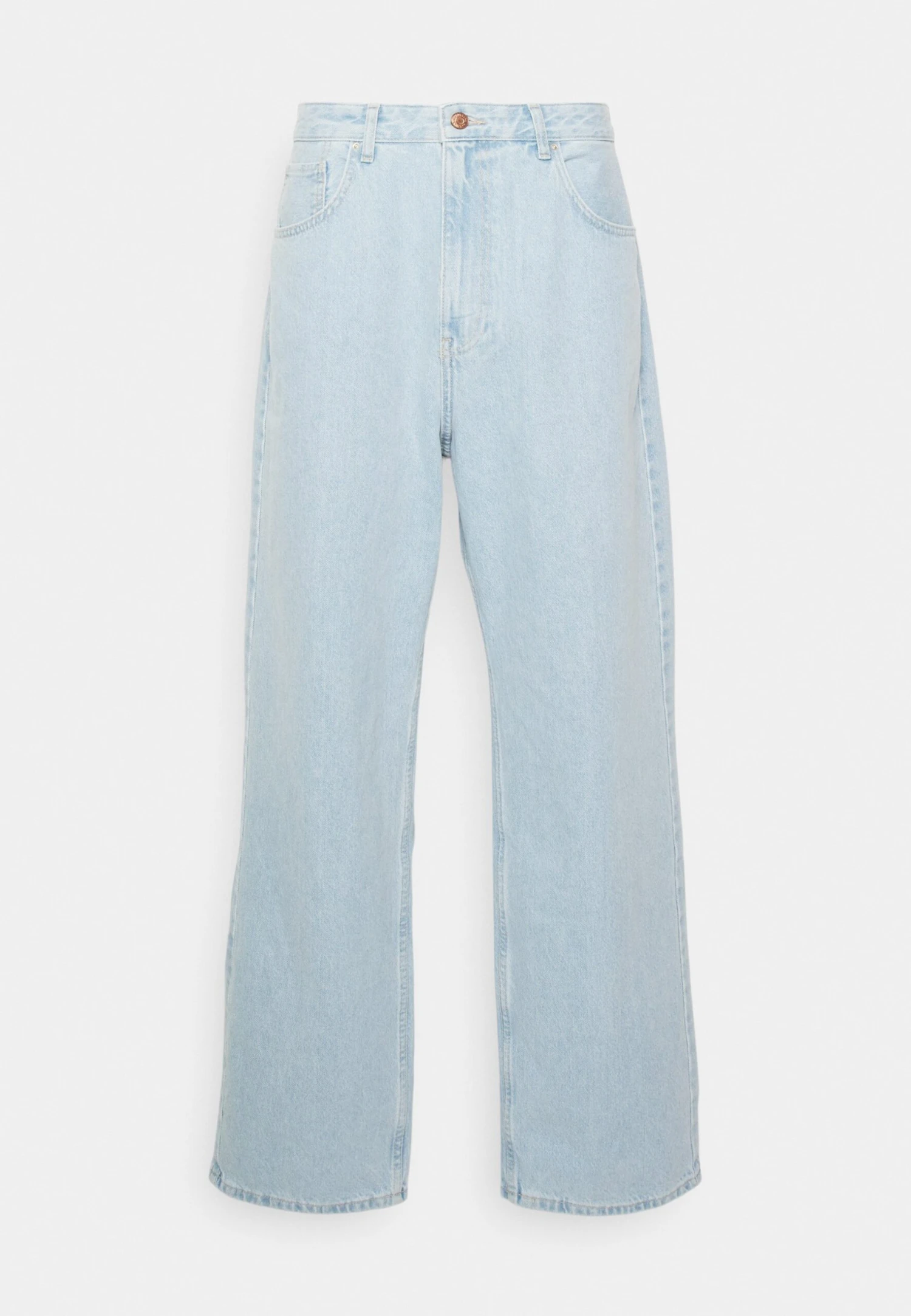 YOURTURN Baggy Jeans Unisex - Jean Boyfriend - Light Blue Denim 6 YOURTURN Baggy Jeans Unisex - Jean Boyfriend - Light Blue Denim – Image 4