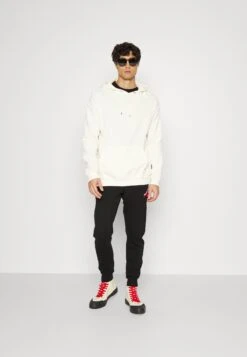 YOURTURN Unisex 3 Pack - Sweat À Capuche - Black/Mottled Dark Grey/Off White