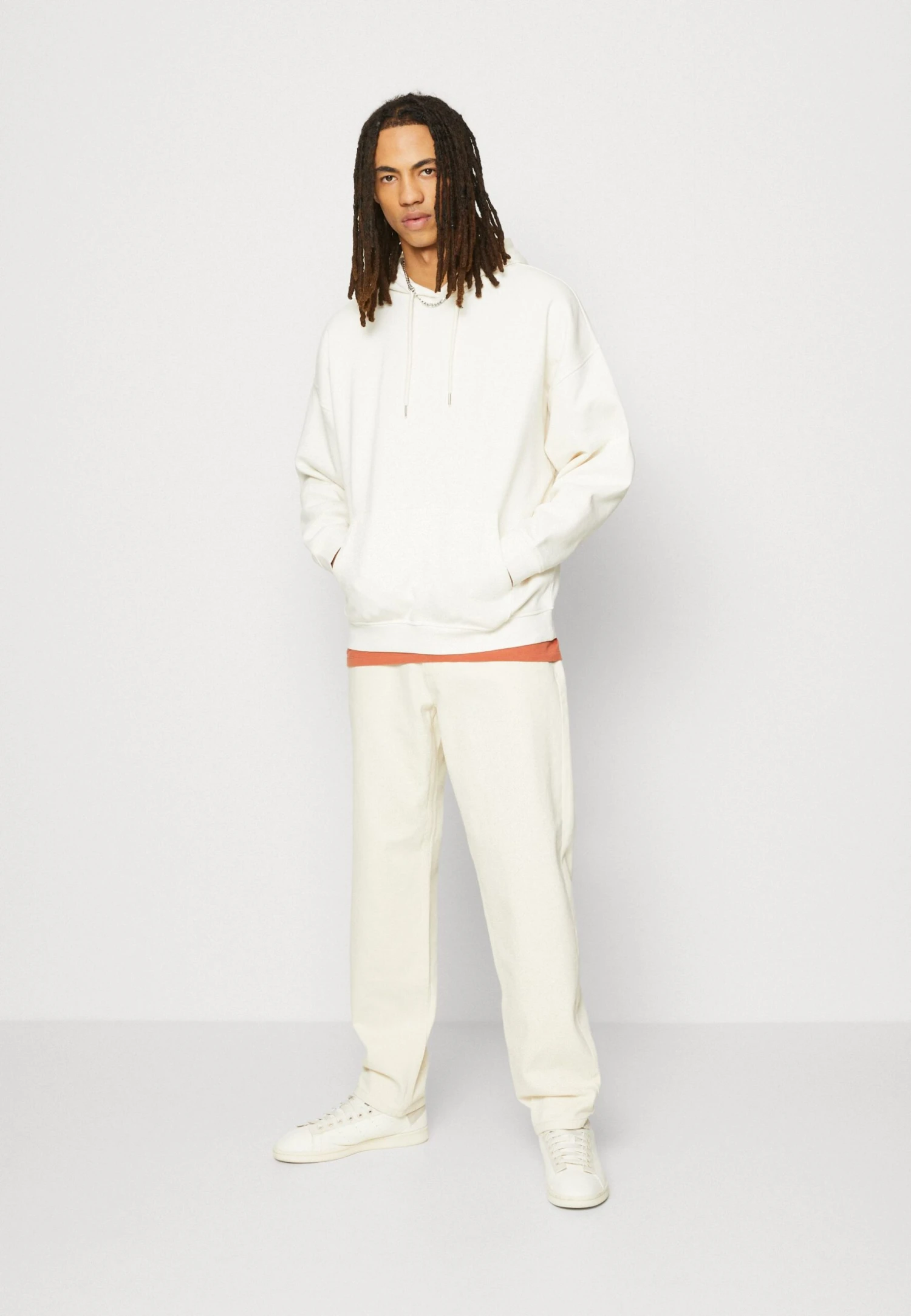 YOURTURN Super Oversized Unisex - Sweat À Capuche - Off White 4 YOURTURN Super Oversized Unisex - Sweat À Capuche - Off White – Image 2
