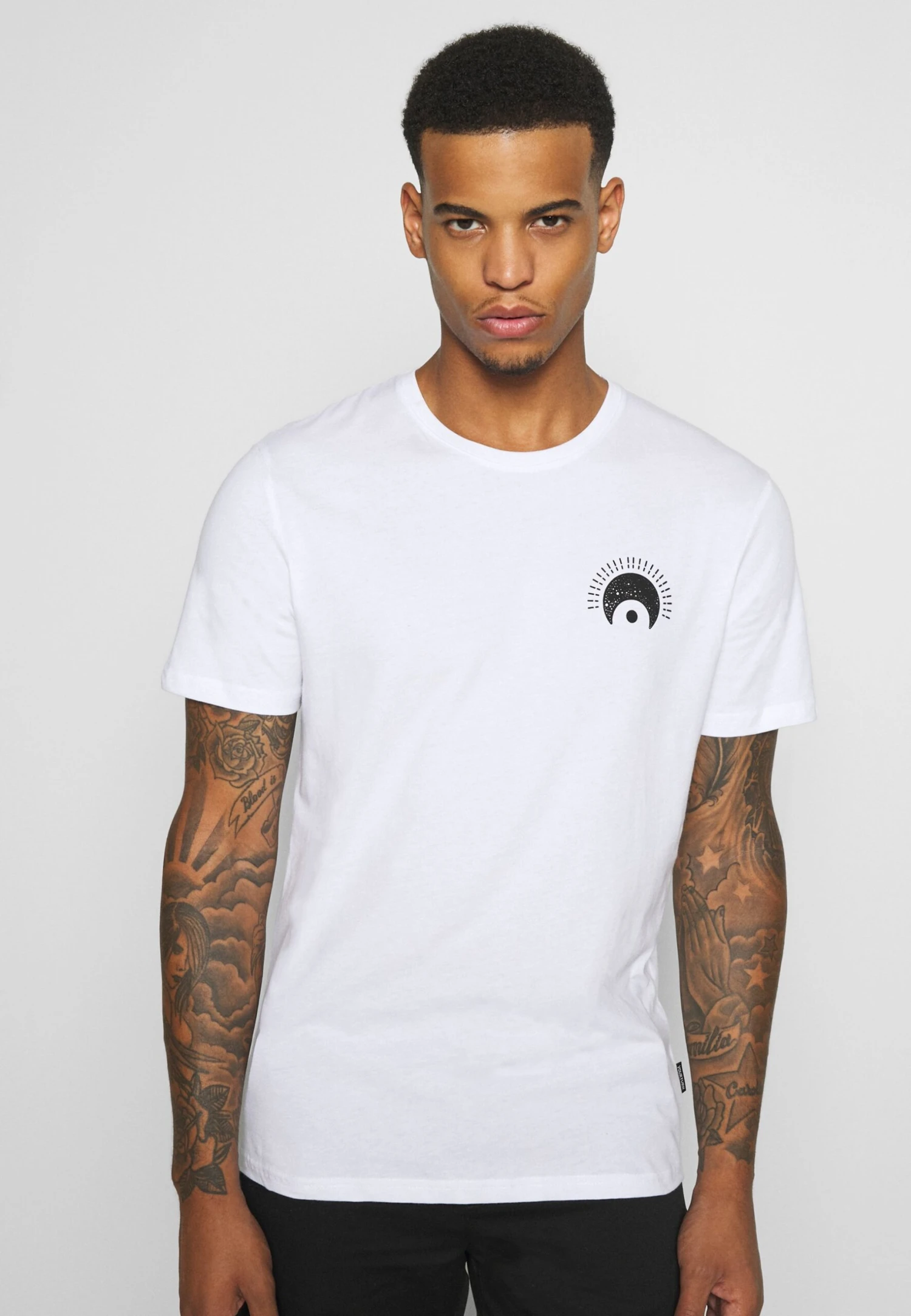 YOURTURN Eye Moon Tee Unisex - T-Shirt Imprimé - White 5 YOURTURN Eye Moon Tee Unisex - T-Shirt Imprimé - White – Image 3