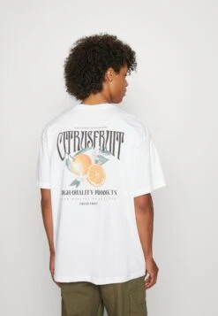 YOURTURN Orange Fruit Graphic Tee - T-Shirt Imprimé - White 10 YOURTURN Orange Fruit Graphic Tee - T-Shirt Imprimé - White -Vêtements Soldes c0c64de1e78b488f9f5c9e4f8f6a5666