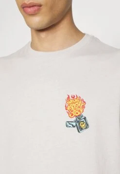 YOURTURN Unisex - T-Shirt Imprimé - Grey 13 YOURTURN Unisex - T-Shirt Imprimé - Grey -Vêtements Soldes c2858e9efb184eb7b739799a0b4c256f