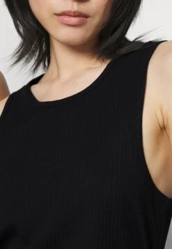 YOURTURN Slim Fit Ribbed Tank Unisex 2 Pack - Débardeur - White/Black -Vêtements Soldes c2dda1946bca49899395d87f3ae4afba