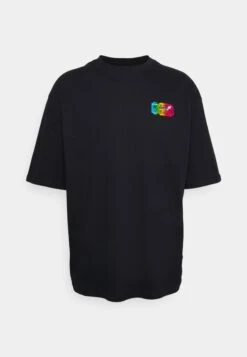 YOURTURN Graphic Tee With Foil Ticket Unisex - T-Shirt Imprimé - Black