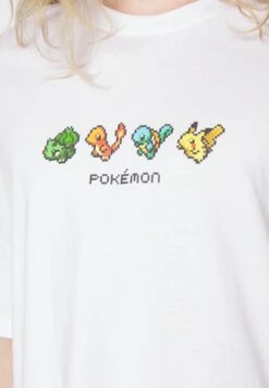 YOURTURN Pokemon Pikachu Unisex - T-Shirt Imprimé - White -Vêtements Soldes c859d63ec031460dbb44de3f194a0384