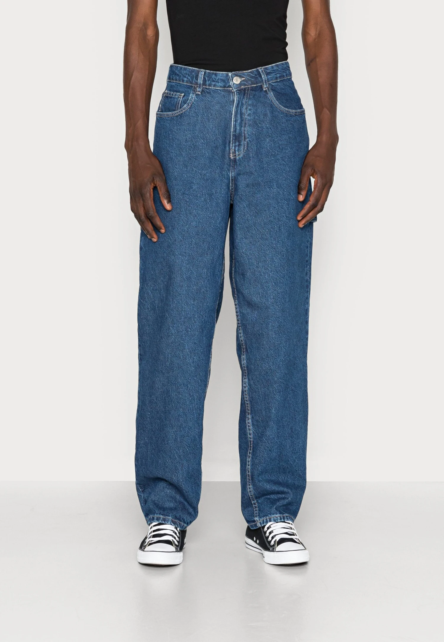 YOURTURN Unisex - Jean Boyfriend - Rinsed Denim 3 YOURTURN Unisex - Jean Boyfriend - Rinsed Denim