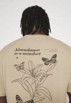 YOURTURN Unisex - T-Shirt Imprimé - Beige -Vêtements Soldes cb021d715ef14ae59ddec0baee9349c5