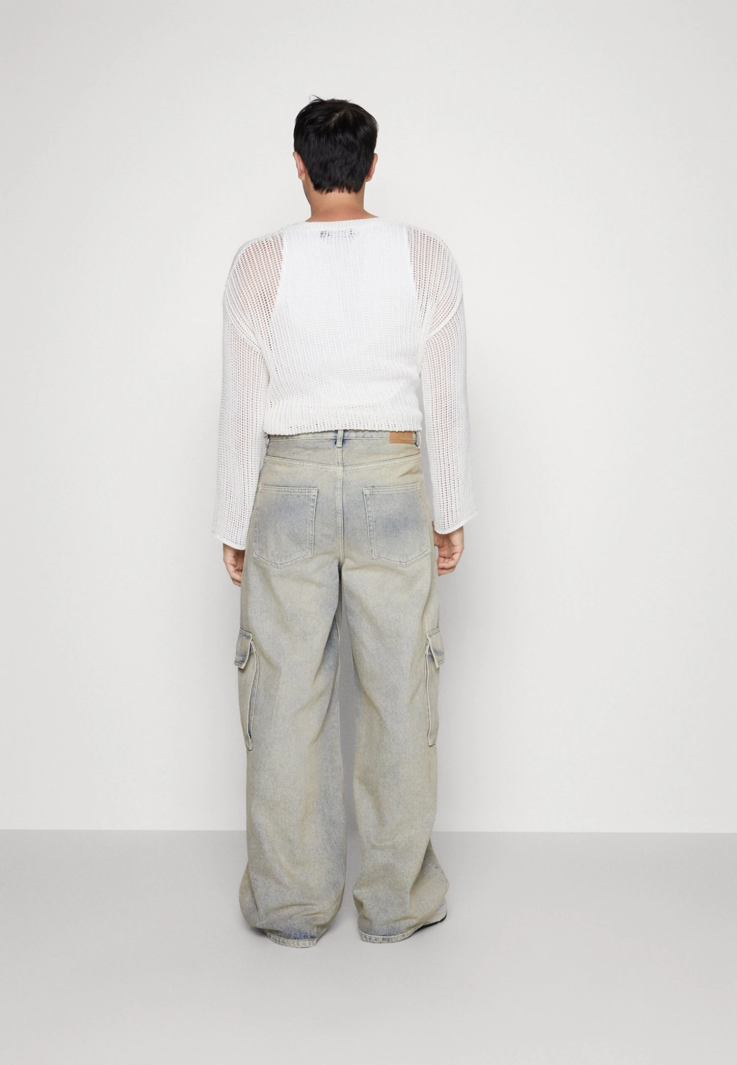 YOURTURN Unisex - Jean Boyfriend - Light Blue Denim 6 YOURTURN Unisex - Jean Boyfriend - Light Blue Denim – Image 4