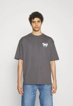 YOURTURN Unisex - T-Shirt Imprimé - Dark Grey