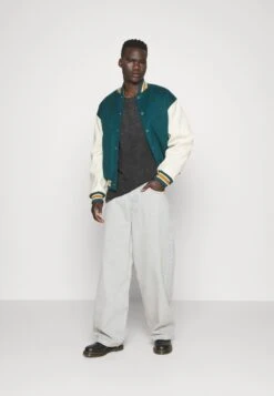 YOURTURN 2 Pack Unisex - T-Shirt Basique - Black/Olive