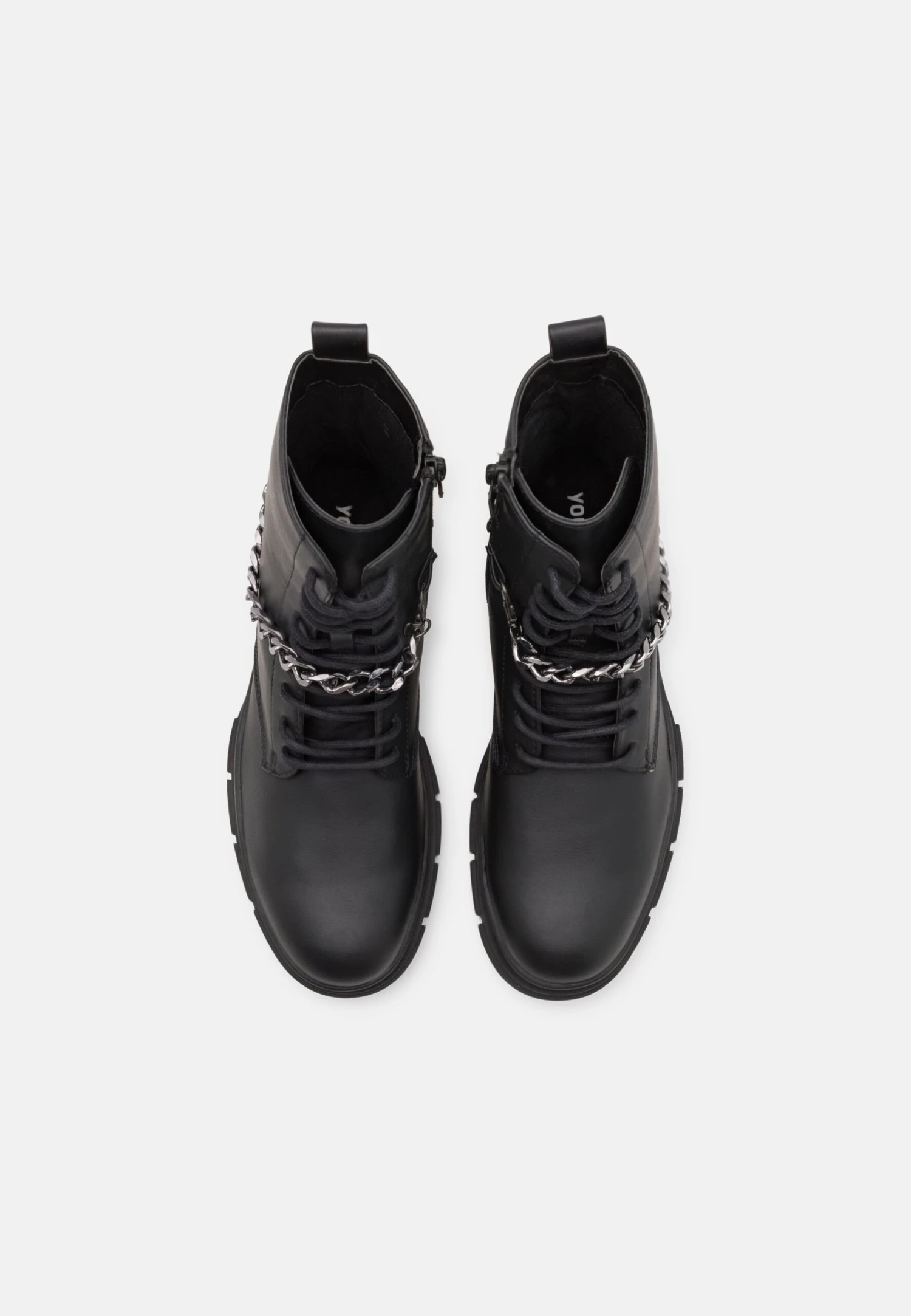 YOURTURN Unisex - Bottines À Lacets - Black 6 YOURTURN Unisex - Bottines À Lacets - Black – Image 4