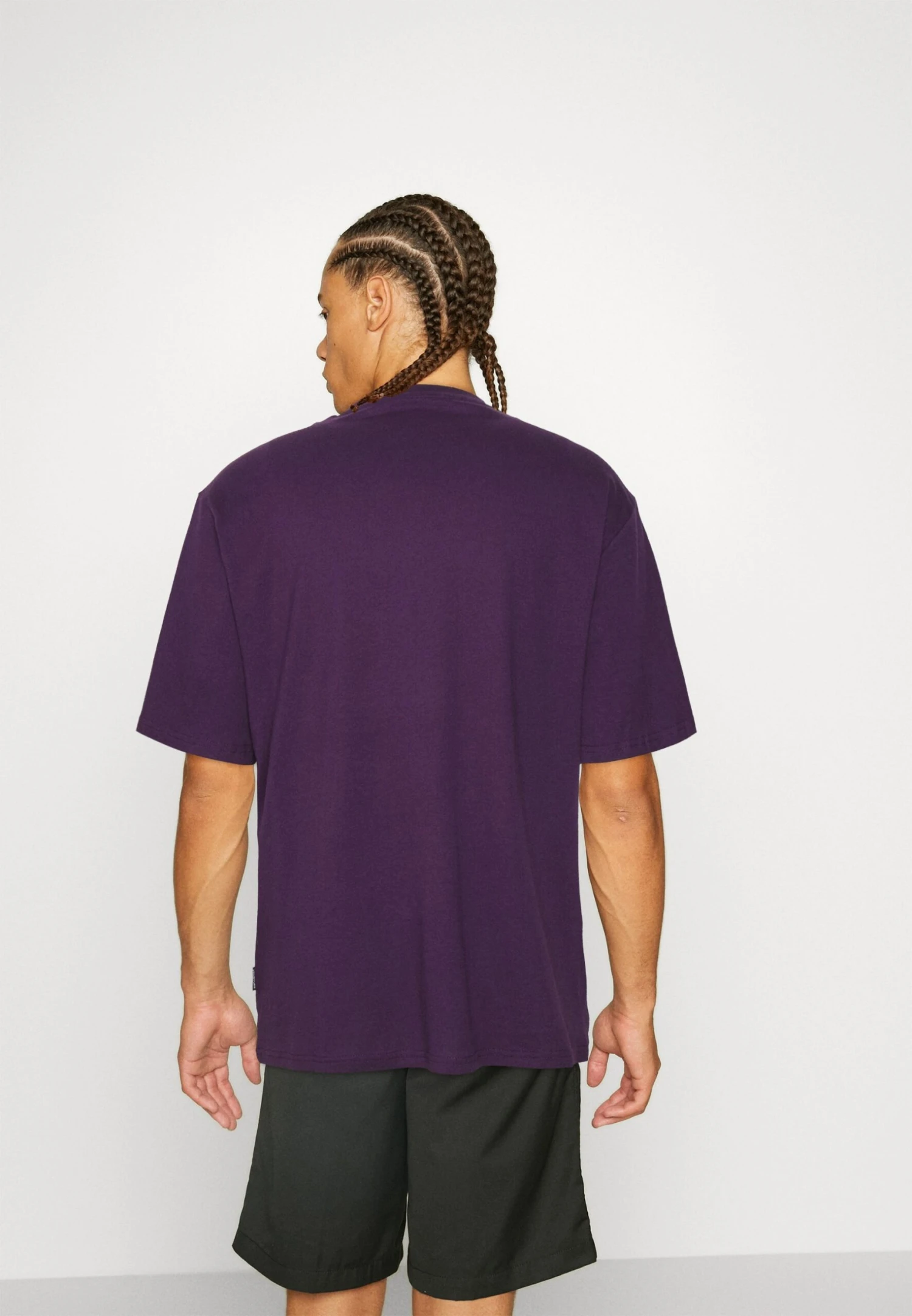 YOURTURN 3Pack Unisex - T-Shirt Basique - Grey/Purple/Black 5 YOURTURN 3Pack Unisex - T-Shirt Basique - Grey/Purple/Black – Image 3