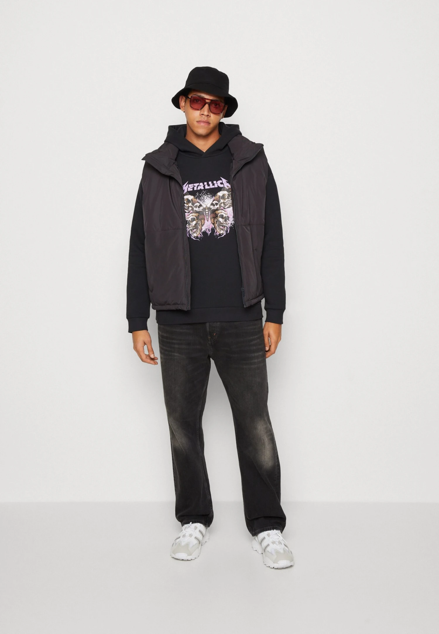 YOURTURN Metallica Unisex - Sweat À Capuche - Black 4 YOURTURN Metallica Unisex - Sweat À Capuche - Black – Image 2
