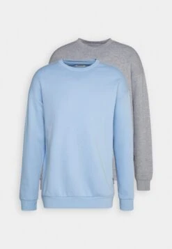 YOURTURN Unisex 2 Pack - Sweatshirt - Light Blue/Mottled Grey -Vêtements Soldes d5605caa08164fc8800d1ae1108c4f57