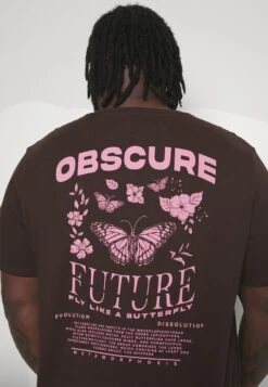 YOURTURN T-Shirt Imprimé - Dark Brown 11 YOURTURN T-Shirt Imprimé - Dark Brown -Vêtements Soldes d8f393defc3d420bad3f6109b2939097