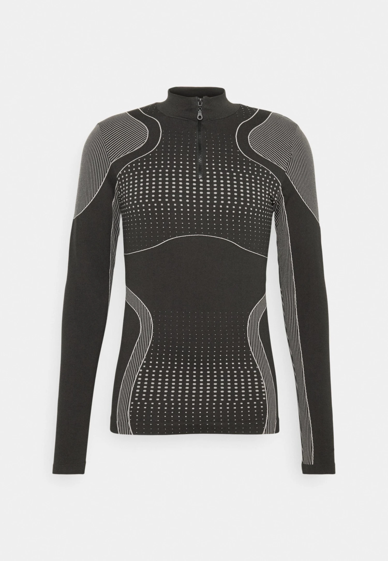 YOURTURN Jaquard Sports Unisex - T-Shirt À Manches Longues - Black 7 YOURTURN Jaquard Sports Unisex - T-Shirt À Manches Longues - Black – Image 5