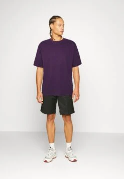 YOURTURN 3Pack Unisex - T-Shirt Basique - Grey/Purple/Black