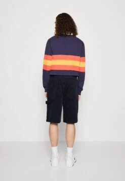 YOURTURN Wide Fit Carpenter Corduroy Unisex - Short - Dark Blue -Vêtements Soldes dd4659753b054932afba79d13b980f60