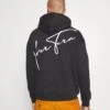 YOURTURN Bold Script Hoodie Unisex - Sweatshirt - Black -Vêtements Soldes debb29f9675a4da788efff62011efd02