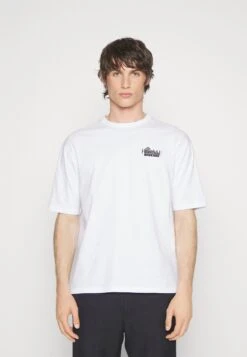 YOURTURN Unisex - T-Shirt Imprimé - White