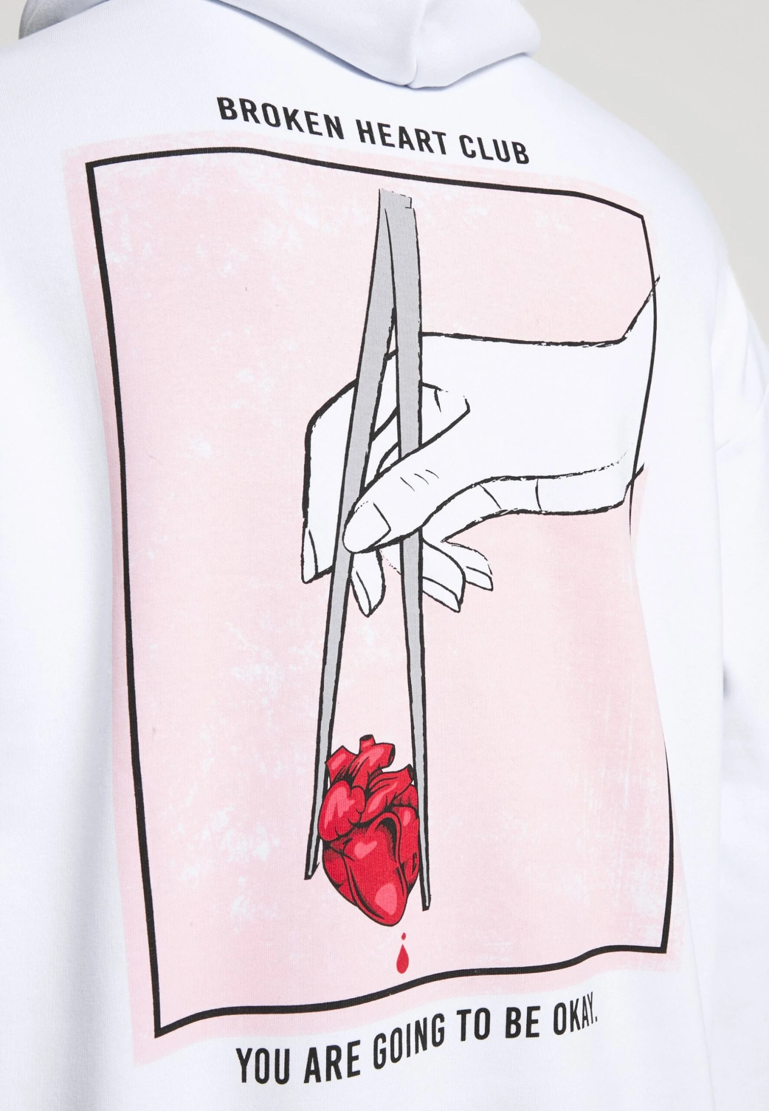 YOURTURN Sweat À Capuche - White 9 YOURTURN Sweat À Capuche - White – Image 7