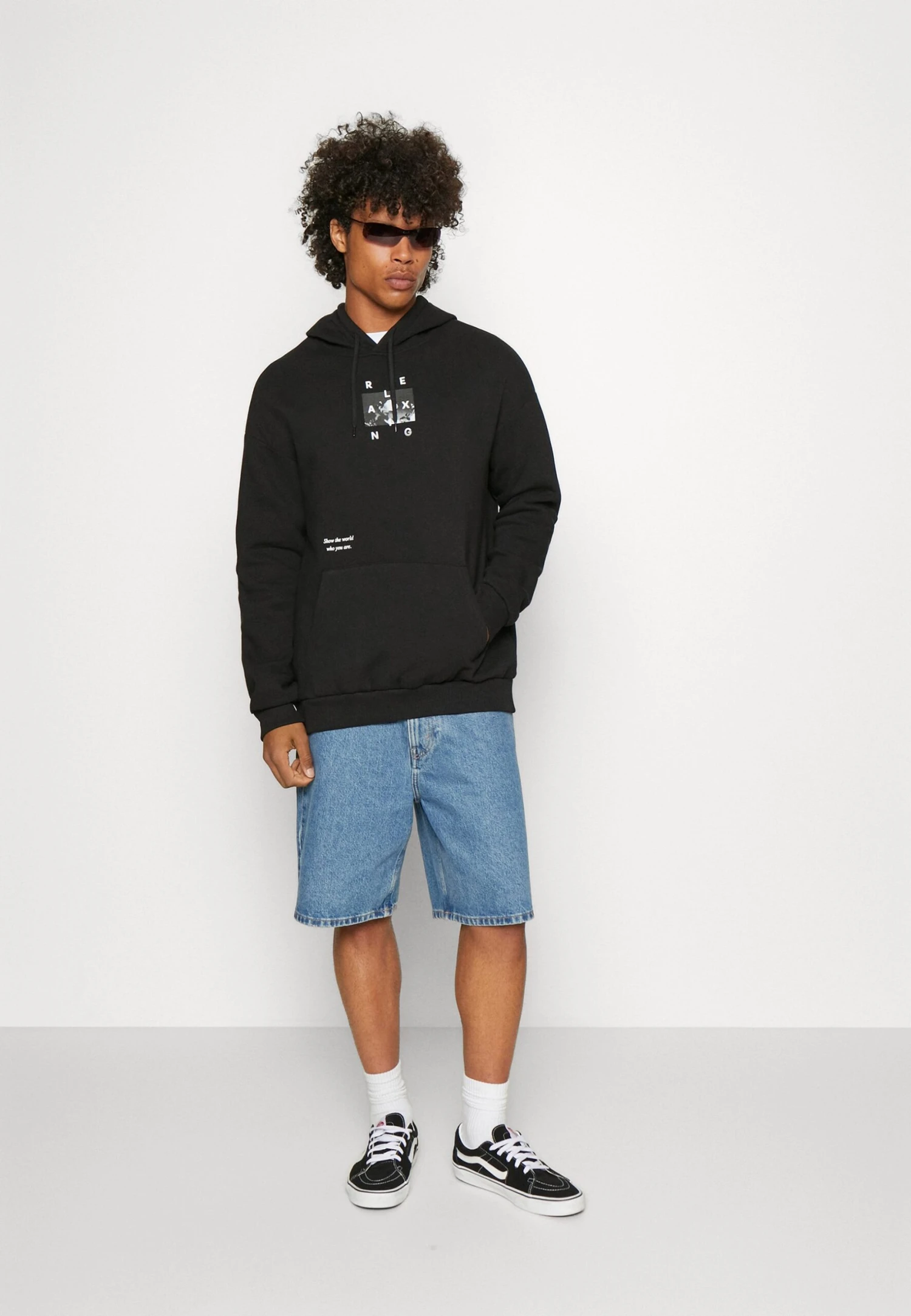 YOURTURN Yt-Zi-0122-0413Relaxed Hoodie / 802 - Black - Sweat À Capuche - 802 - Black 4 YOURTURN Yt-Zi-0122-0413Relaxed Hoodie / 802 - Black - Sweat À Capuche - 802 - Black – Image 2