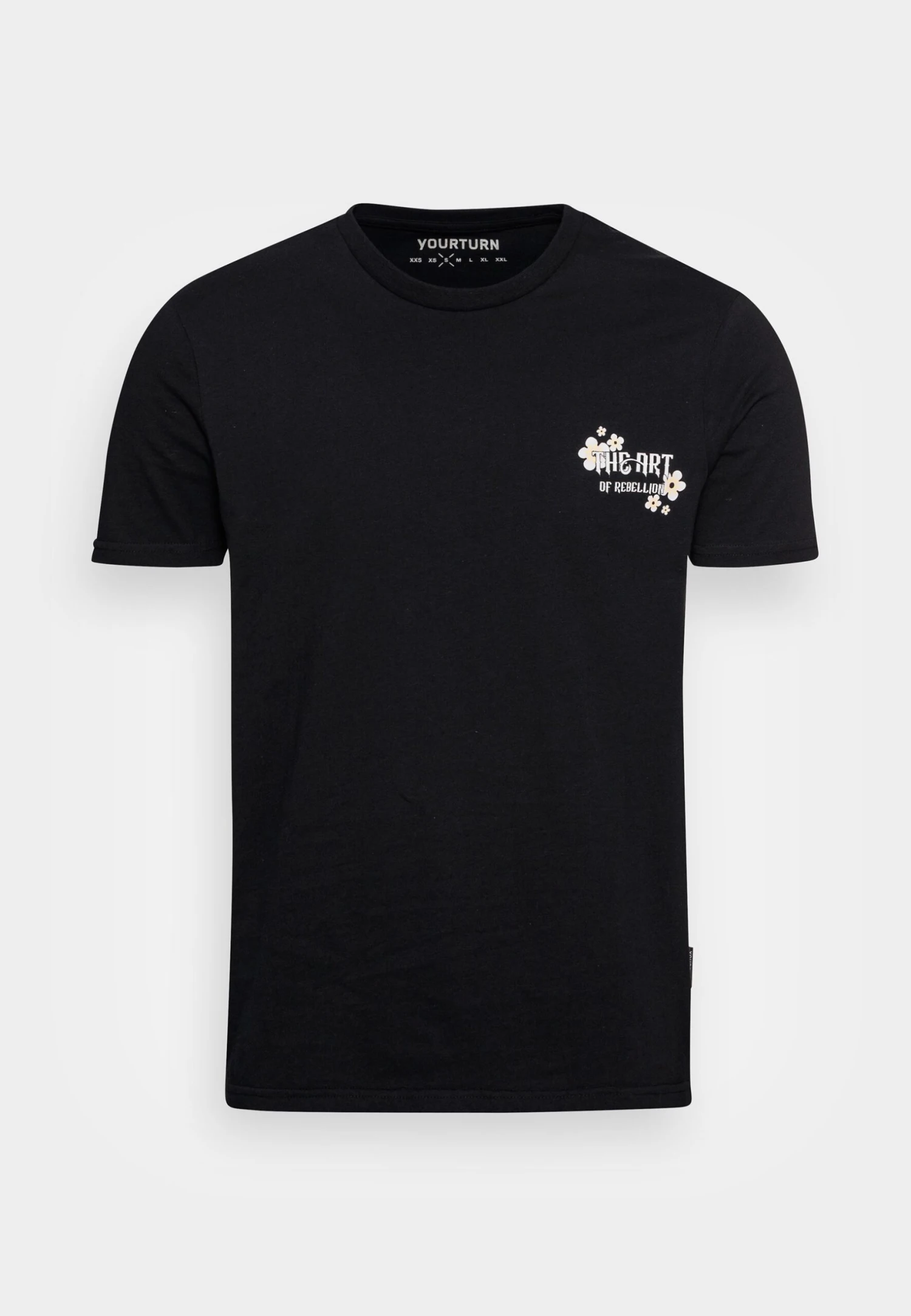 YOURTURN Dragon Tiger Tee - T-Shirt Imprimé - Black 6 YOURTURN Dragon Tiger Tee - T-Shirt Imprimé - Black – Image 4