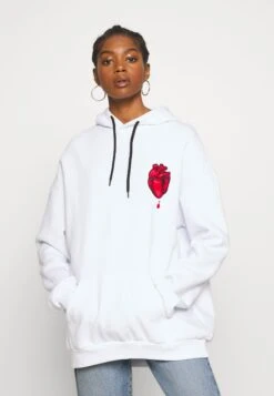 YOURTURN Sweat À Capuche - White 12 YOURTURN Sweat À Capuche - White -Vêtements Soldes ed30ee02b25f4dc1b72dc5c4832d9443