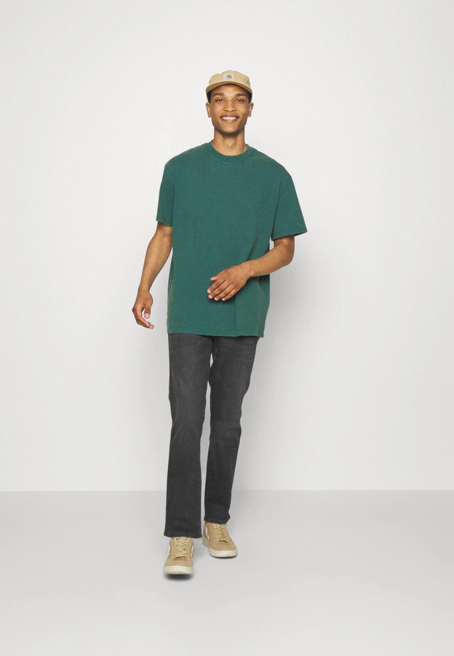 YOURTURN Unisex - T-Shirt Basique - Dark Green 4 YOURTURN Unisex - T-Shirt Basique - Dark Green – Image 2