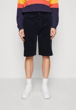 YOURTURN Wide Fit Carpenter Corduroy Unisex - Short - Dark Blue