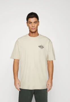 YOURTURN Unisex - T-Shirt Imprimé - Off White