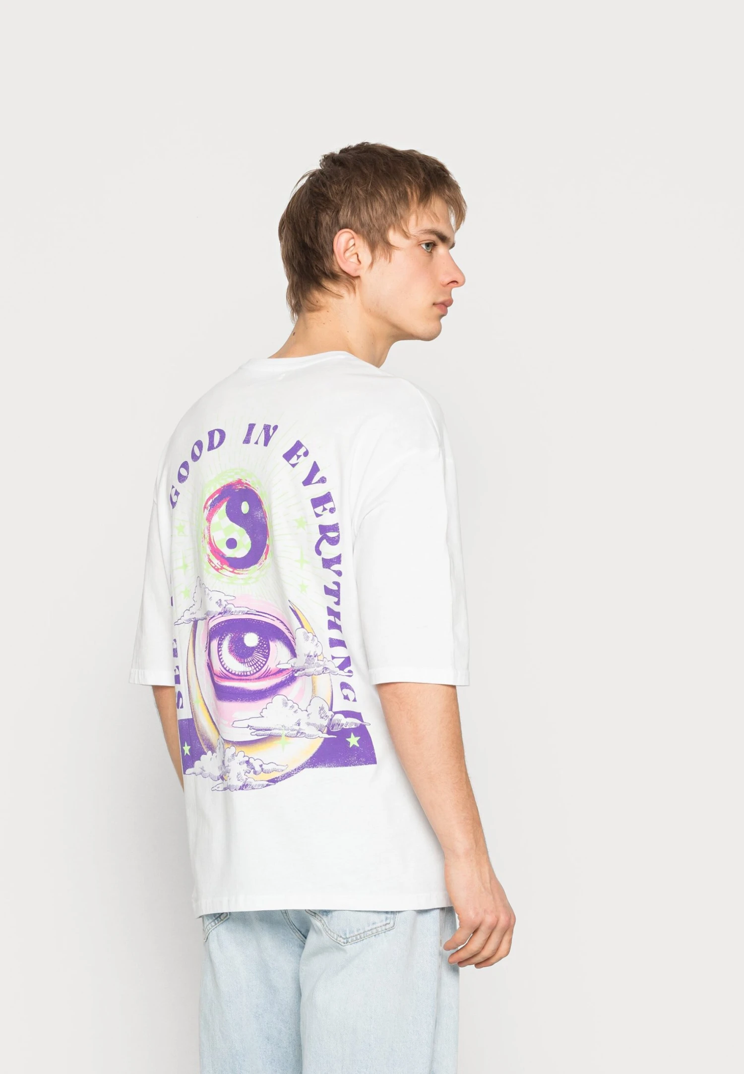 YOURTURN Good In Everything Graphic T-Shirt Unisex - T-Shirt Imprimé - White 3 YOURTURN Good In Everything Graphic T-Shirt Unisex - T-Shirt Imprimé - White