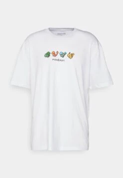 YOURTURN Pokemon Pikachu Unisex - T-Shirt Imprimé - White -Vêtements Soldes fc01e94b9c2d40faaf5b35352f9e1b32