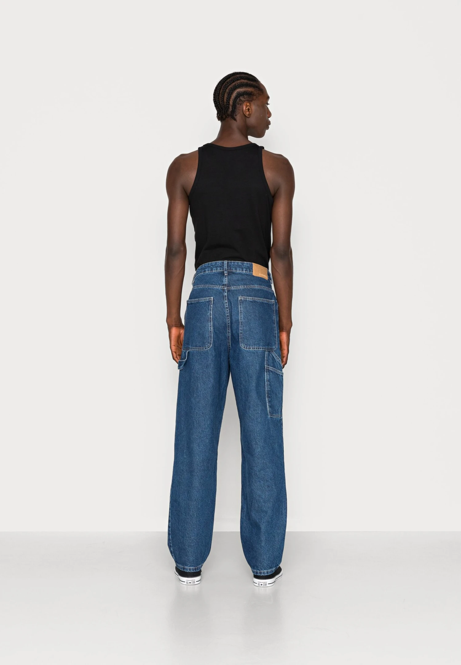 YOURTURN Unisex - Jean Boyfriend - Rinsed Denim 5 YOURTURN Unisex - Jean Boyfriend - Rinsed Denim – Image 3
